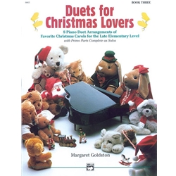 Duets For Christmas Lovers - Book 3 - Late Elementary