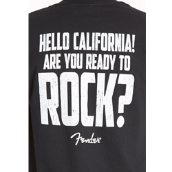 Fender "California Are You Ready To Rock" T-Shirt