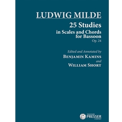 25 Studies in Scales and Chords for Bassoon -