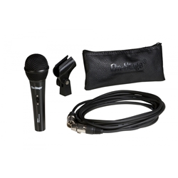 On Stage AS400V2 Vocal Microphone w/Bag and Cable(With Switch)