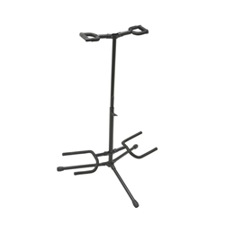 On Stage Deluxe Folding Double Guitar Stand
