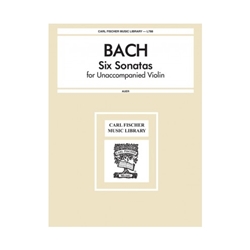 Six Sonatas for Unaccompanied Violin -