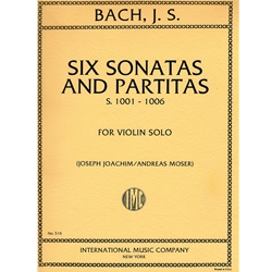 Six Sonatas and Partitias -