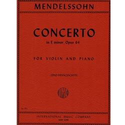 Concerto in E Minor, Opus 64 -