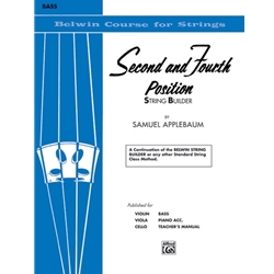 Belwin Course for Strings: Second and Fourth Position String Builder - Intermediate