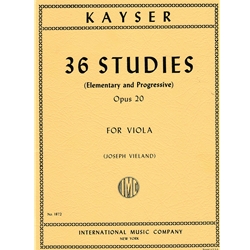 36 Studies Op.20 -