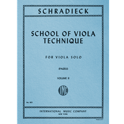 School of Viola Technique Vol. II -