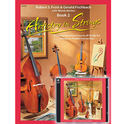 Artistry In Strings Book 2 w/CD -