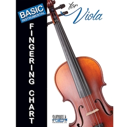 Basic Instrumental Fingering Chart for Viola -