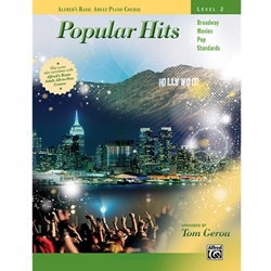 Alfred's Basic Adult Piano Course: Popular Hits - 2