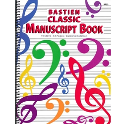 Bastien Classic Manuscript Book -