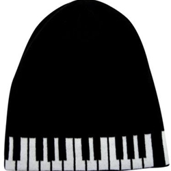 Keyboard Print Beanie