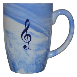 Marbleized Mug - Blue