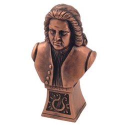 Bach Bronze Bust