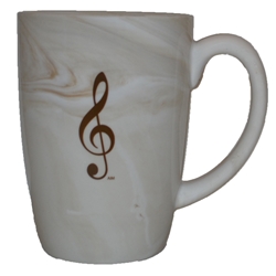 Marbleized Mug - Tan