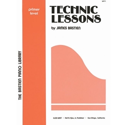 Bastien Piano Library Technic Lessons Primer -