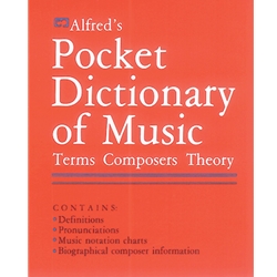 Alfred's Pocket Dictionary Of Music -