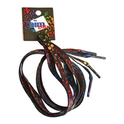 Shoelaces with Multicolor Notes