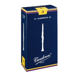 Vandoren Clarinet Reeds - Traditional - Box of 10