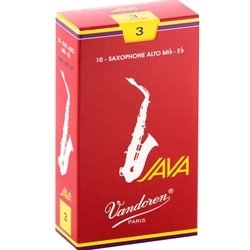 Vandoren Alto Sax Reeds - Java Red - Box of 10