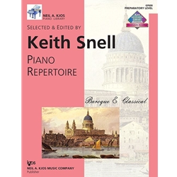 Piano Repertoire Baroque & Classical - Prep