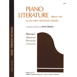Piano Literature Volume 4 - Early Advanced