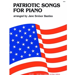 Bastien Patriotic Songs for Piano -