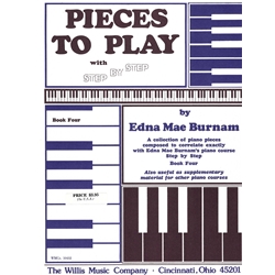 Pieces to Play - Book 4 -