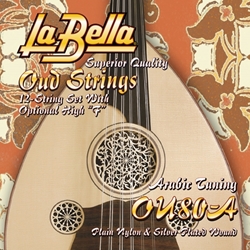 La Bella OU80A 12-String Arabic Oud String Set