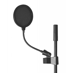 On Stage ASVS4-B Microphone Pop Blocker 4"