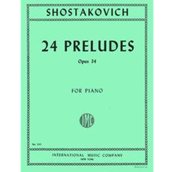 24 Preludes Opus 34 -