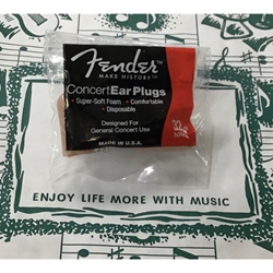 Fender Concert Ear Plugs - Single Pair