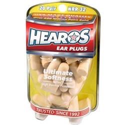 Hearos Ultimate Softness Foam Ear Plugs - 6 Pairs