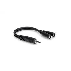 Hosa Y Cable - 3.5 mm TRS to Dual 3.5 mm TRSF