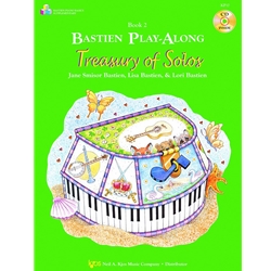 Bastien Play Along Treasury of Solos 2 w/CD -