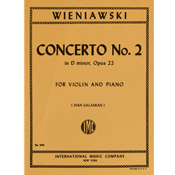 Concerto No. 2 in D minor, Op. 22 -