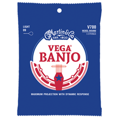 Martin Vega Banjo Strings Light - 9-20