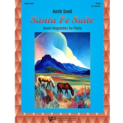 Santa Fe Suite - Seven Bagatelles for Piano - Intermediate to Late Intermediate
