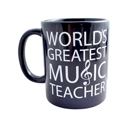 "World's Greatest Music Teacher" Mug