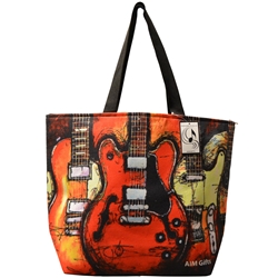 Abstract Guitar Totebag