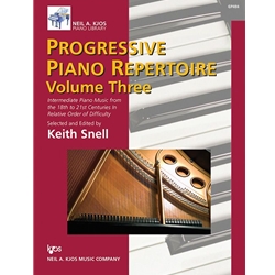 Progressive Piano Repertoire - Volume 3 - Intermediate
