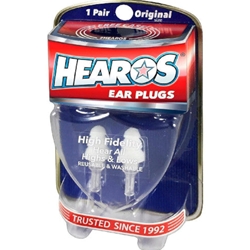 Hearos H211 Hi-Fi Ear Plugs - 1 Pair - Regular NRR 12db