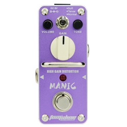 Tomsline AMC-3 Manic Effect Pedal - High Gain Distortion