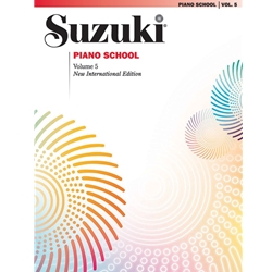 Suzuki Piano School, Volume 5 - New International Edition -