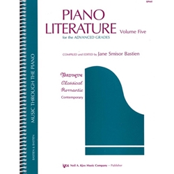 Piano Literature Volume 5 - Advanced