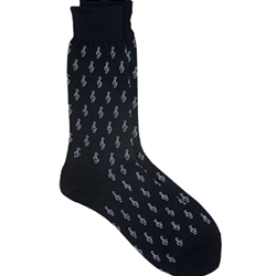 Treble Clef Men's Socks