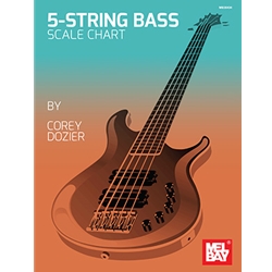 5 String Bass Scale Chart -