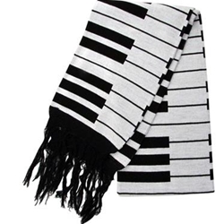 Keyboard Themed Scarf