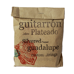 Guadalupe Custom Strings Original Guitarron Set - Silvered Copper