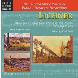 Lichner Three Sonatinas Op. 4, Op. 49, Op. 66 -